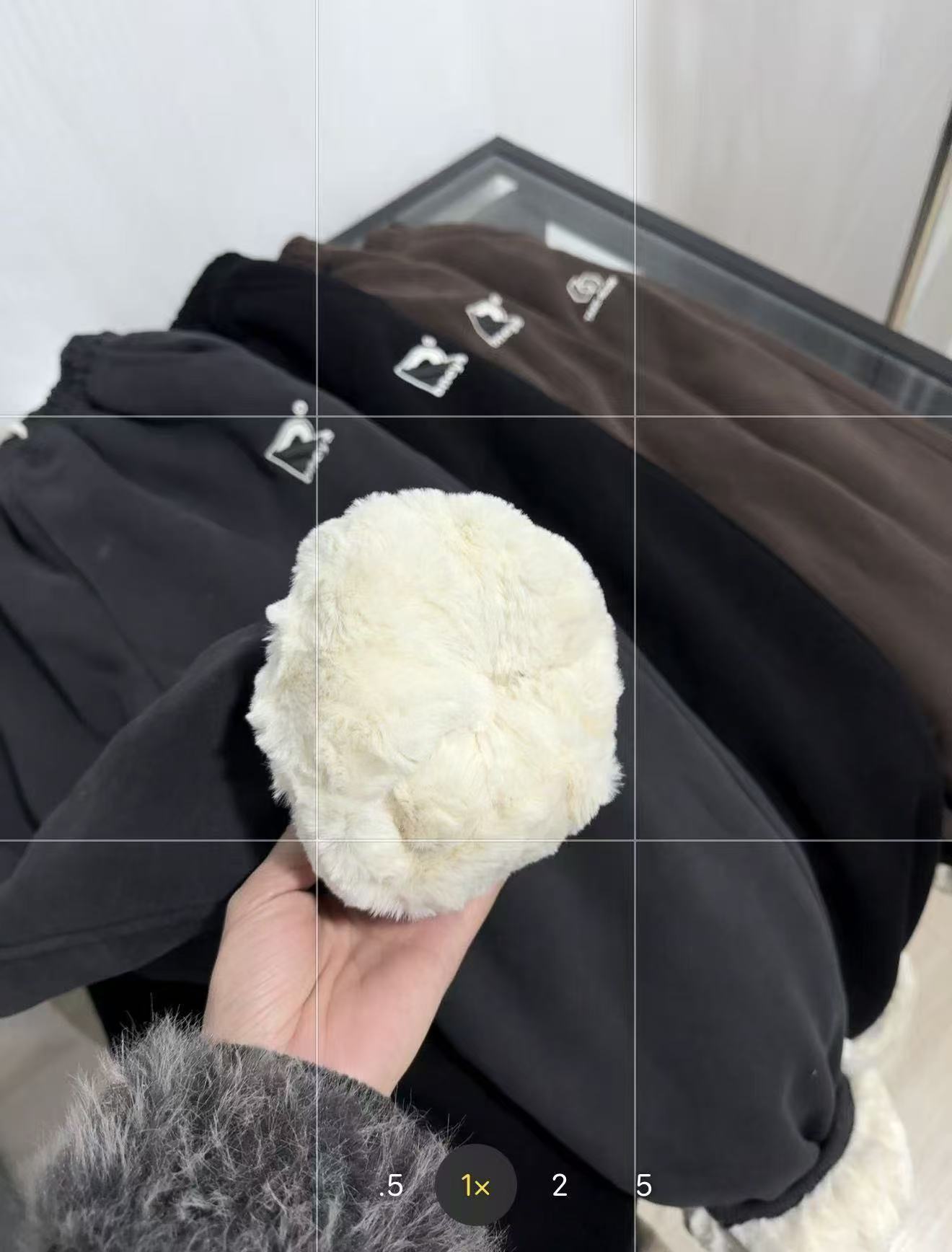 休闲风毛绒加厚长裤运动时尚松紧带休闲裤冬季