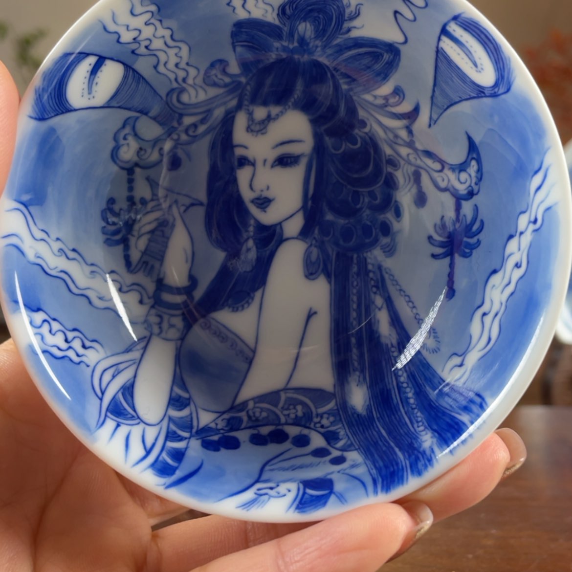 【闪购商品】摆件清**影陶瓷茶具家用