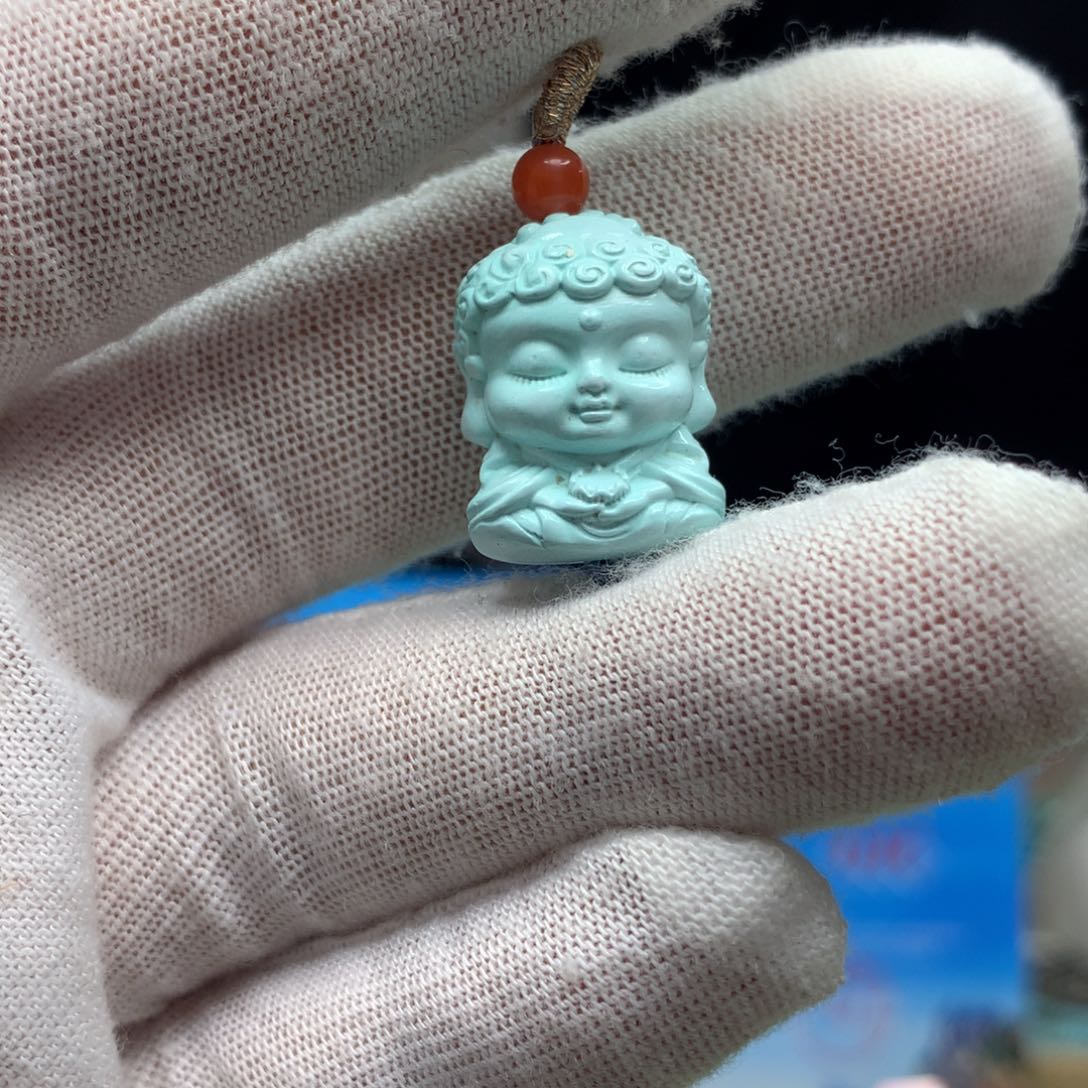 绿松石挂件未镶嵌