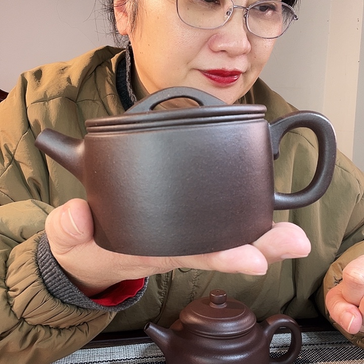 紫泥茶壶遗****运作品欣赏