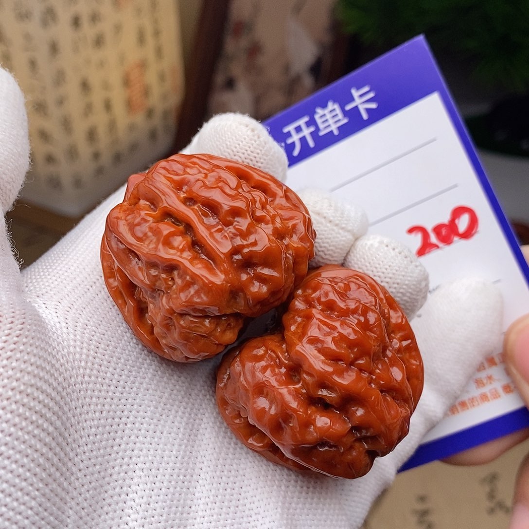 文玩核桃把件38蛤蟆头200