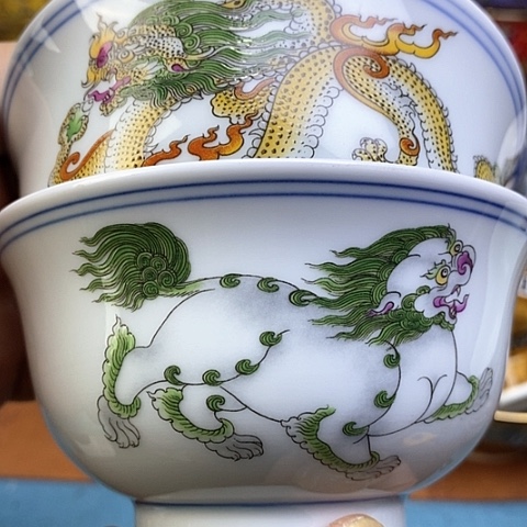 景德镇陶瓷藏式茶碗