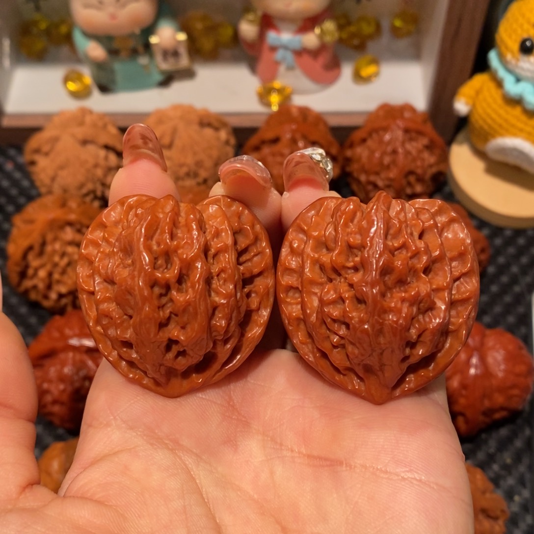 桃核吊坠37.5苹果园，0318