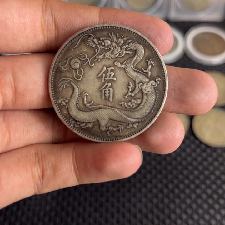 金属大头龙洋船洋工艺品