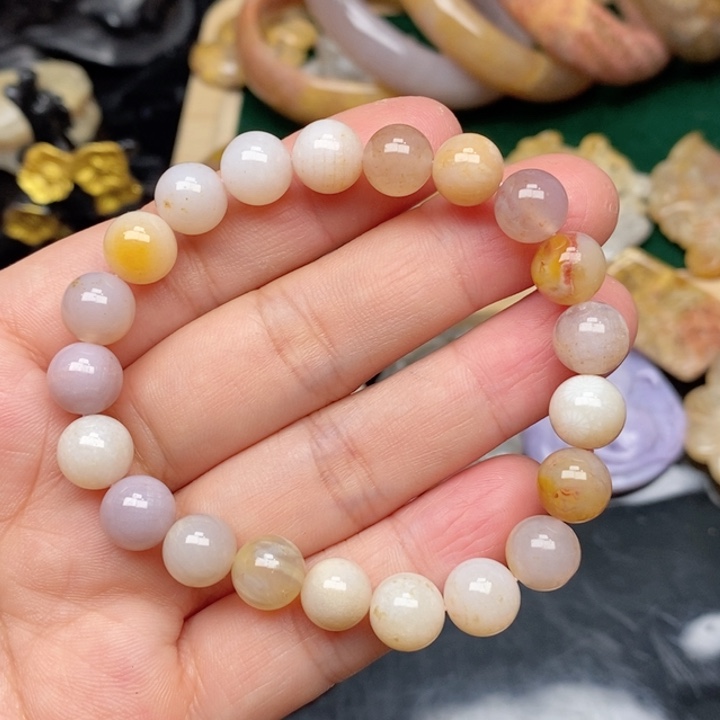 硅化珊瑚（珊瑚玉）手镯未镶嵌