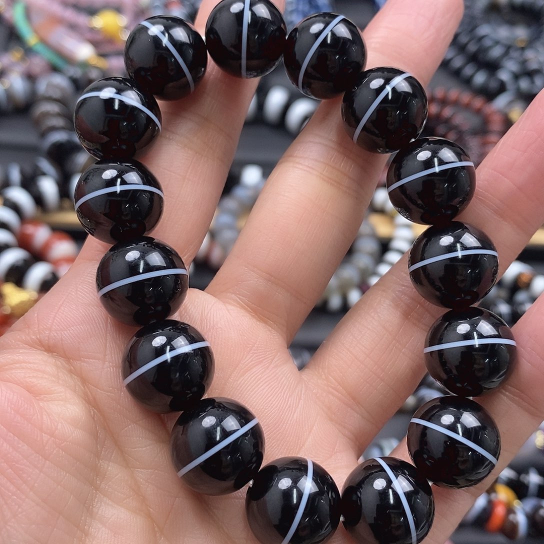 玛瑙/玉髓玛瑙手串未镶嵌