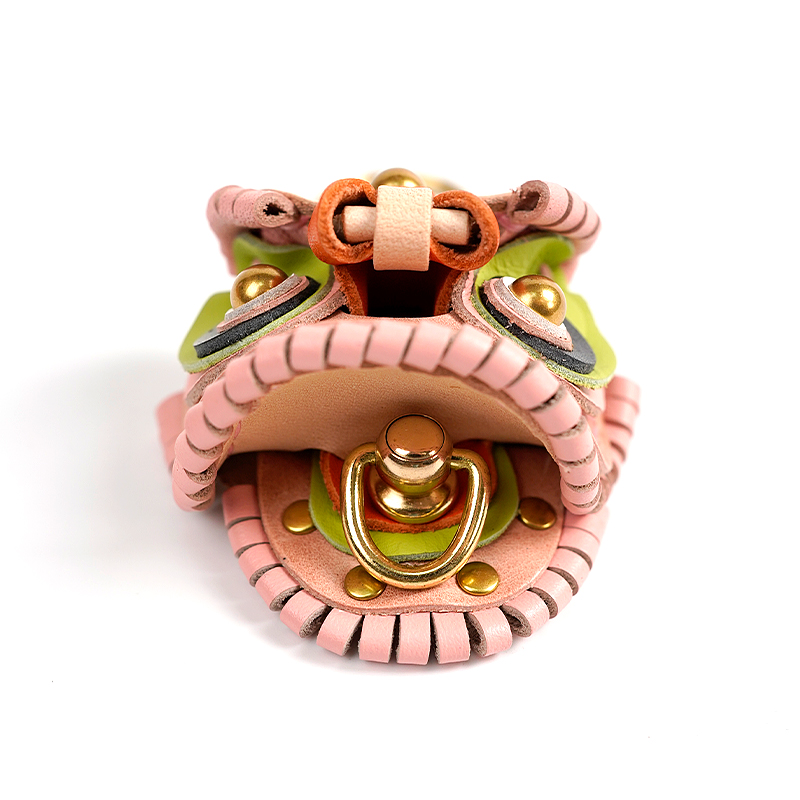 【西部印像】 (美式复古）手工皮具多功能挂件百搭饰品-YP-醒狮