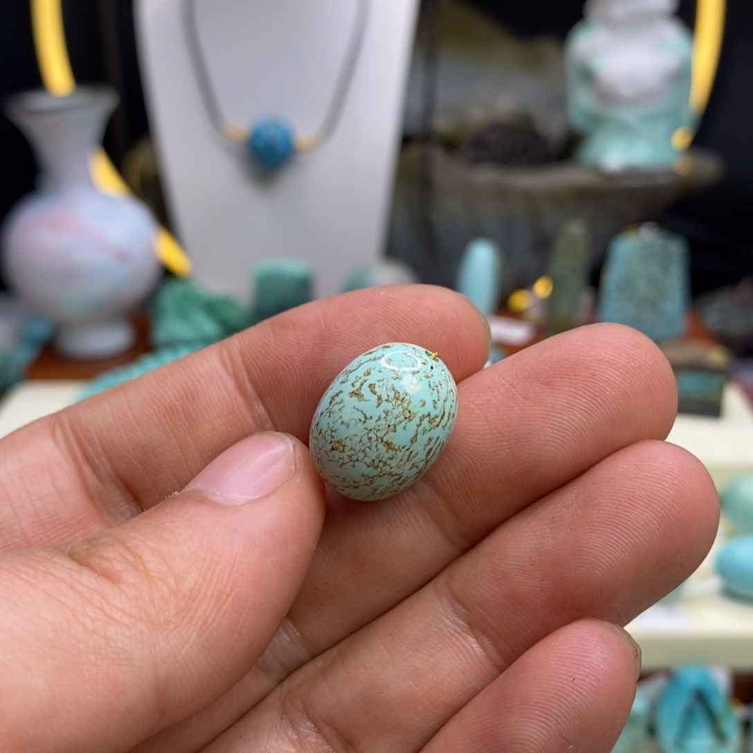 绿松石未镶嵌珠宝半成品