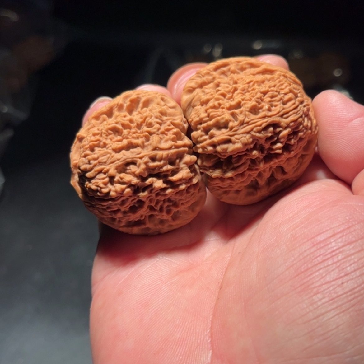 【闪购商品】旗*文玩核桃木制手把件