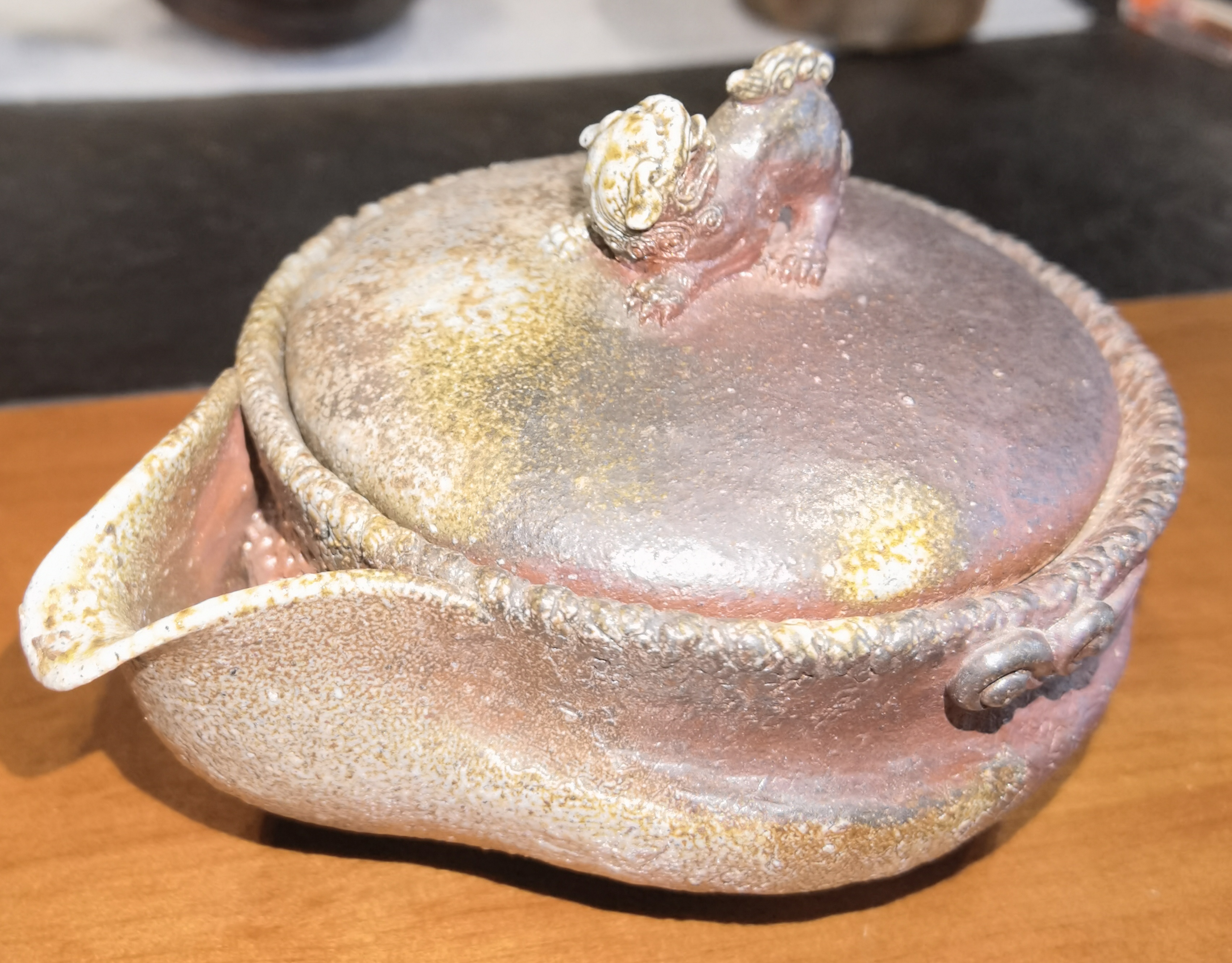 入江光人司 中晚期 朝天吼 蛤蜊光满彩宝瓶