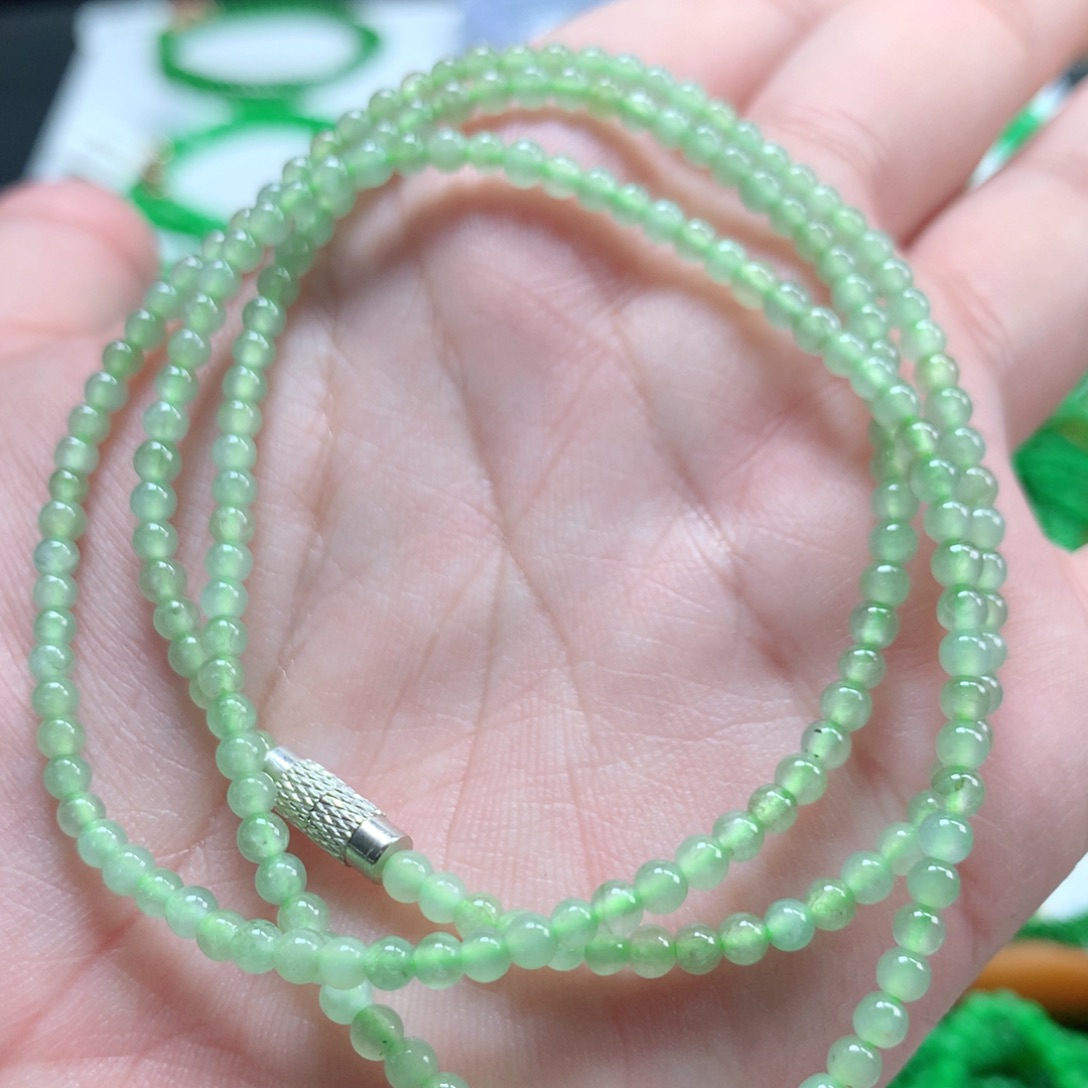 翡翠未镶嵌手链翡翠