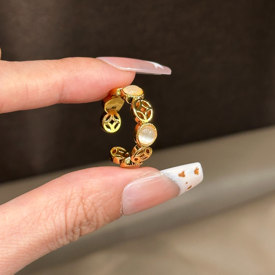 铜合金戒指 CC11515  高定系列  开口戒指