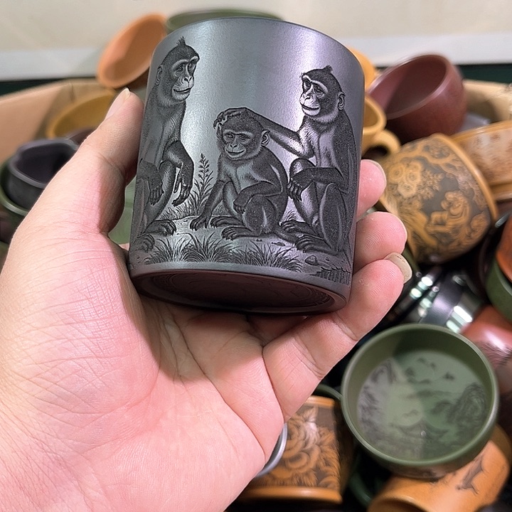 茶杯紫砂全手工紫砂主人杯