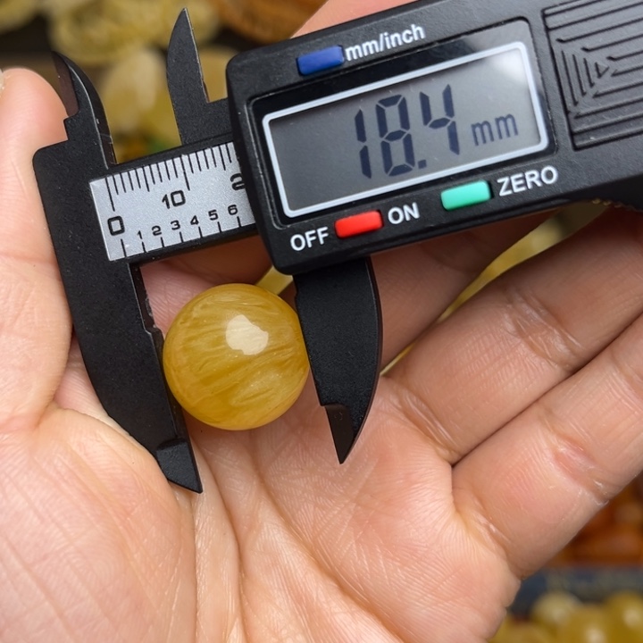 蜜蜡未镶嵌珠宝奇石天然蜜蜡散珠微瑕一粒198