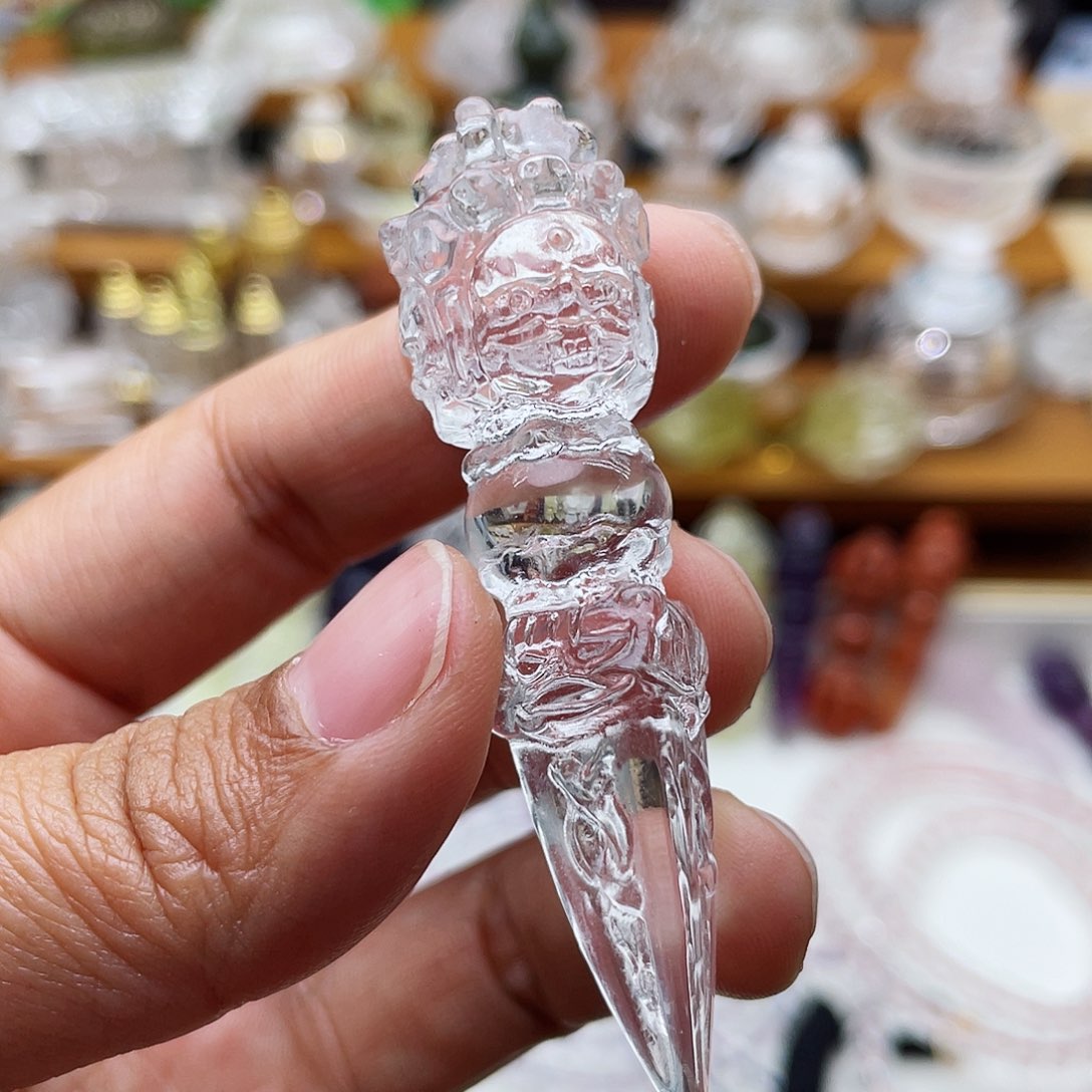 水晶颈饰未镶嵌吊坠