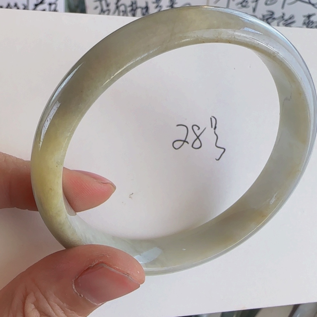 翡翠手镯未镶嵌老坑60.8