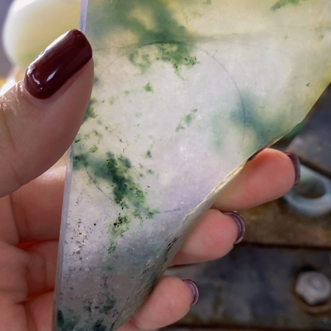 定制翡翠未镶嵌大****泉定制