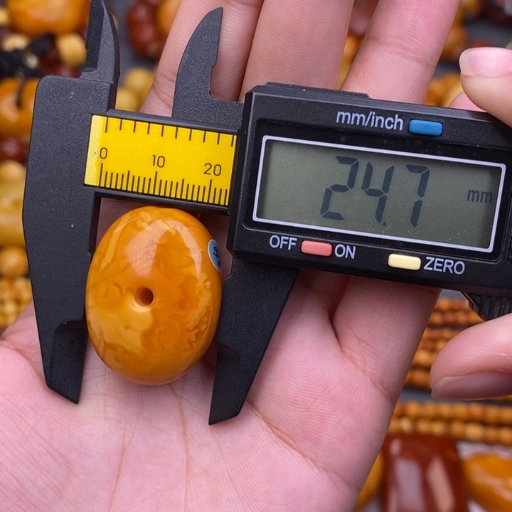 琥珀未镶嵌裸石蜜蜡L