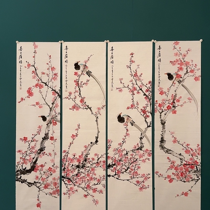 国画云老师画作画作