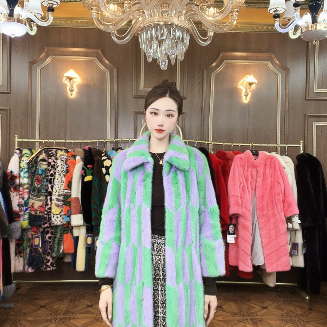 貂皮大衣时尚潮流