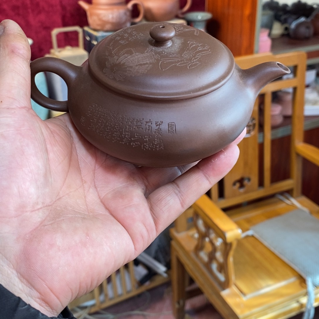 紫砂茶壶原矿零添加