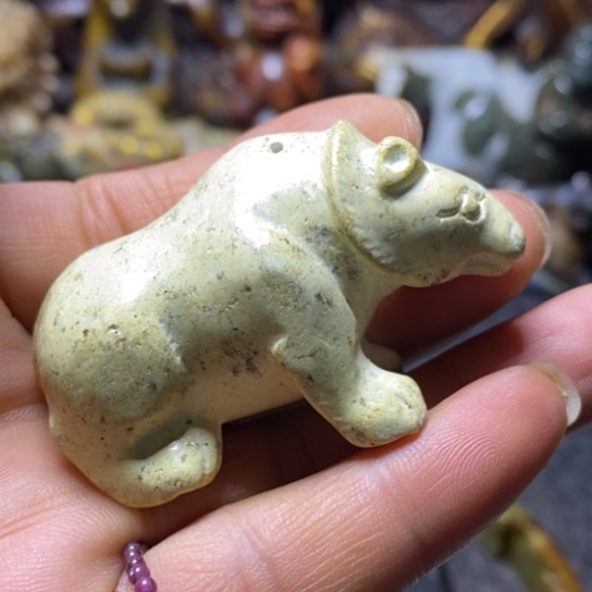 和田玉把件未镶嵌