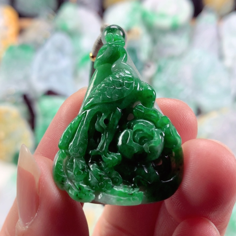 【闪购商品】翡翠吊坠(不含链)未镶嵌