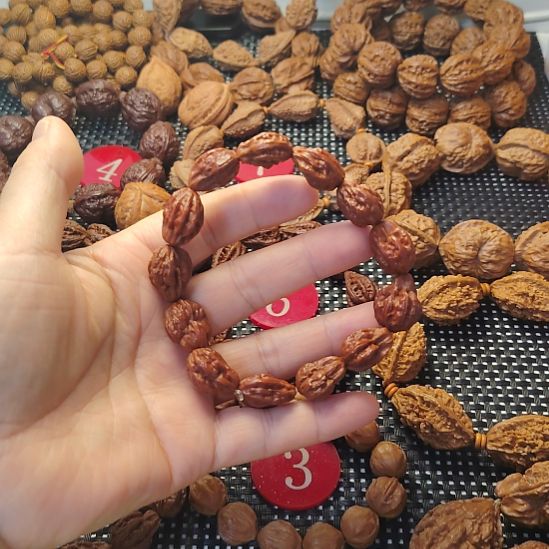 花***猫吊坠文玩核桃钱袋异形