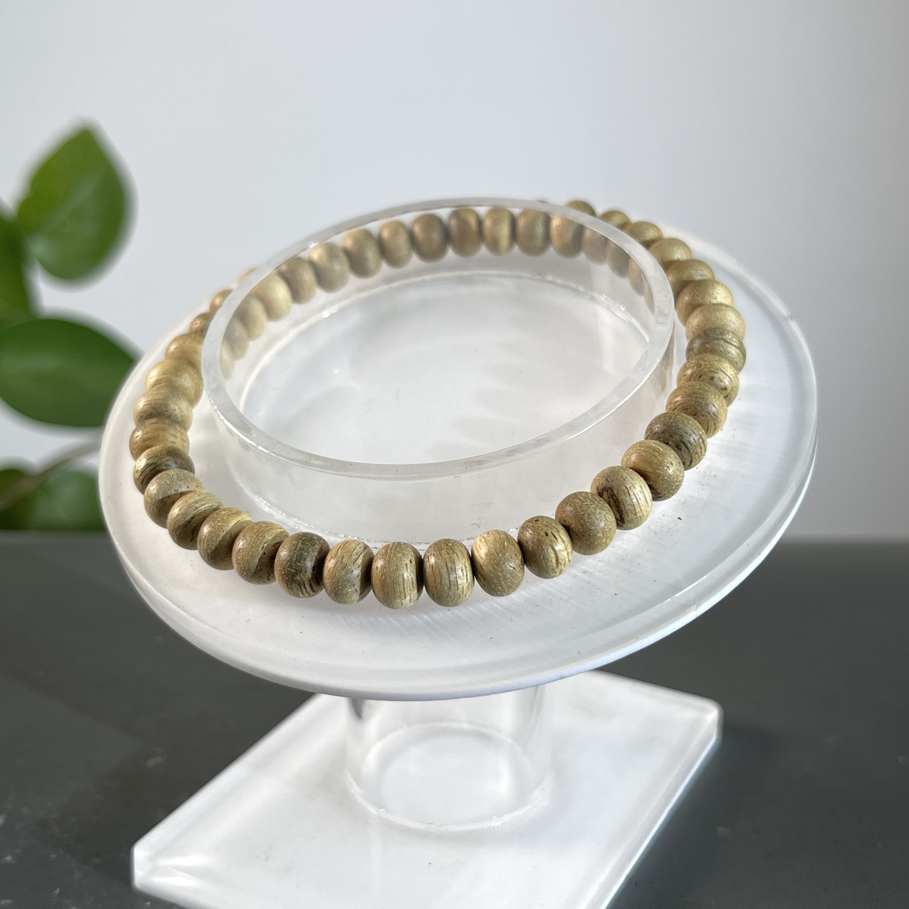 JYW24-46  马来西亚算盘珠单圈手串