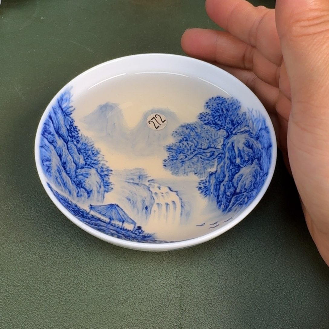陶景德镇纯手绘茶具圆圆272