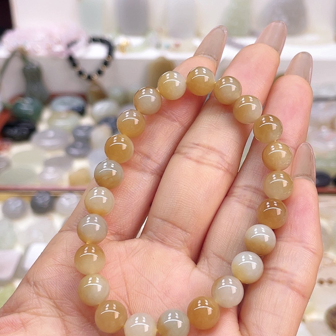 【闪购商品】和田玉手串未镶嵌心***