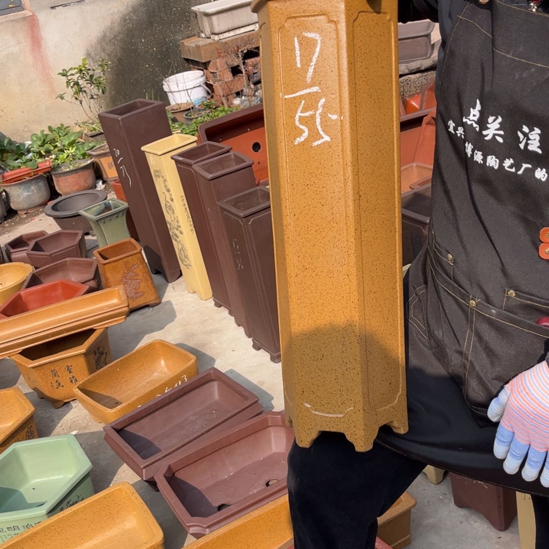 紫砂花盆盆景艺术