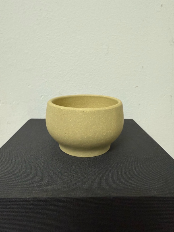 原矿紫砂杯本绿半手工