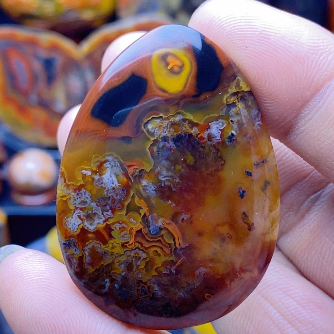 玛瑙/玉髓未镶嵌颈饰