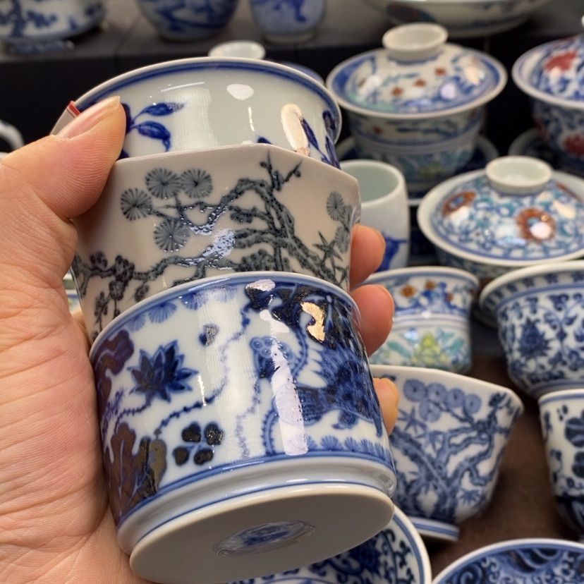 【闪购商品】D****）景德镇柴窑主人杯