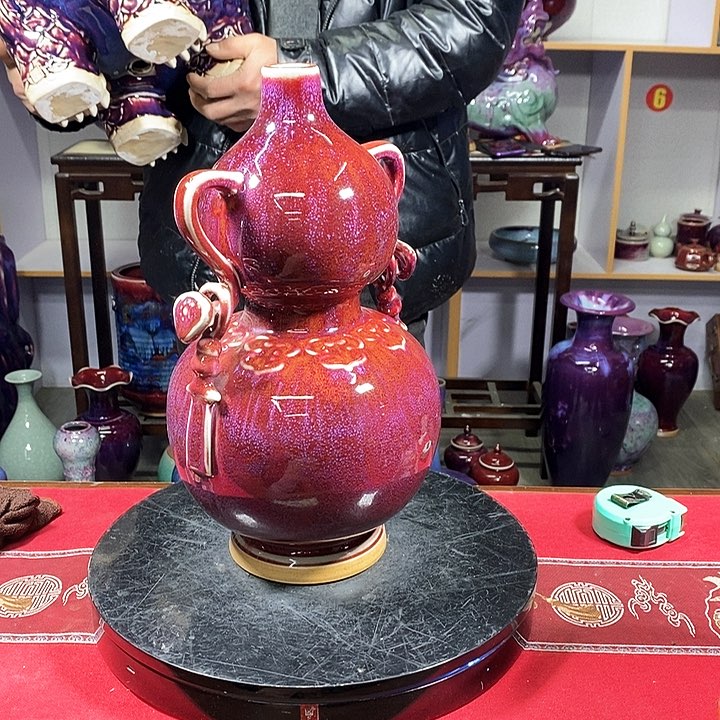 瓶中国神垕钧瓷精品