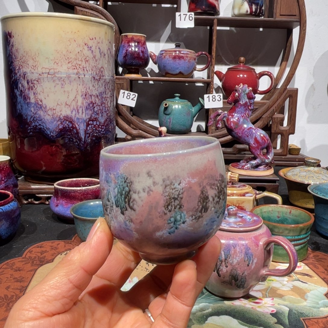 中国神后钧瓷茶器