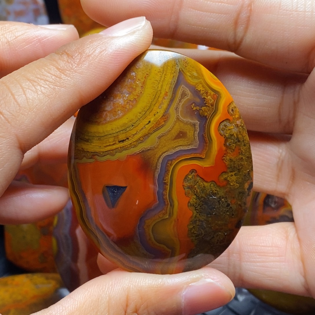 玛瑙/玉髓吊坠(不含链)未镶嵌玉*缘