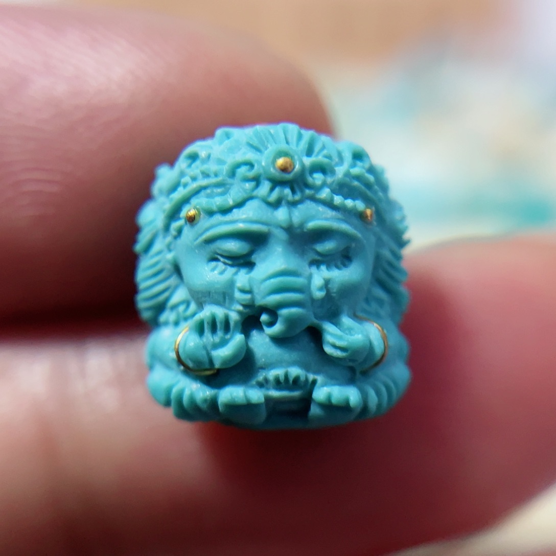 绿松石珠宝奇石未镶嵌