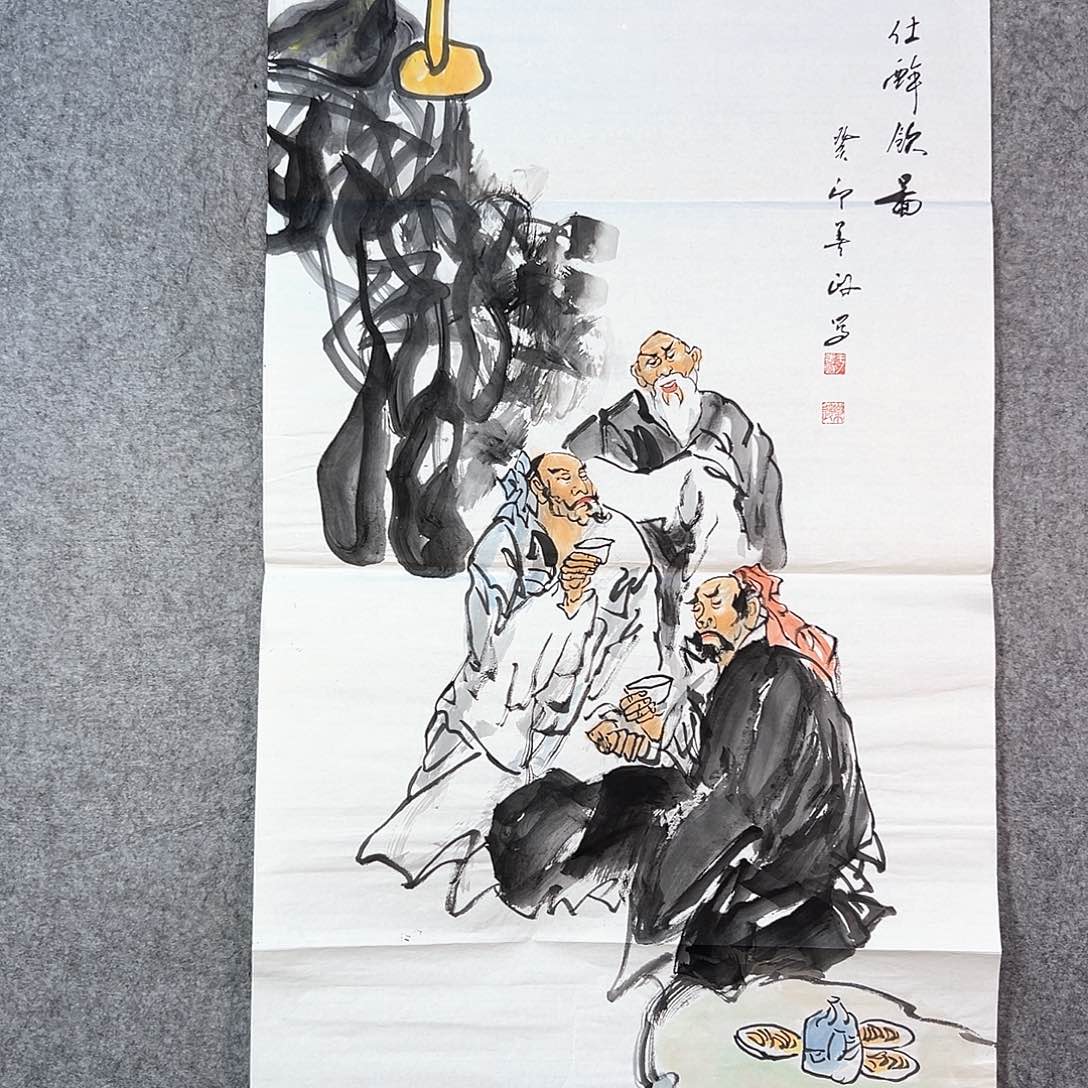 国画373 花鸟和蝴蝶都很美哦