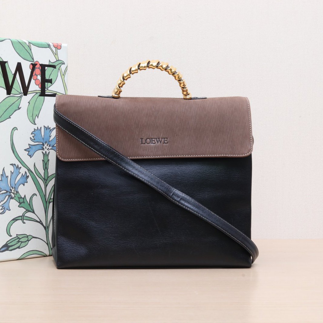 95新 LOEWE/罗意威  皮革C 中古  手提包 742240