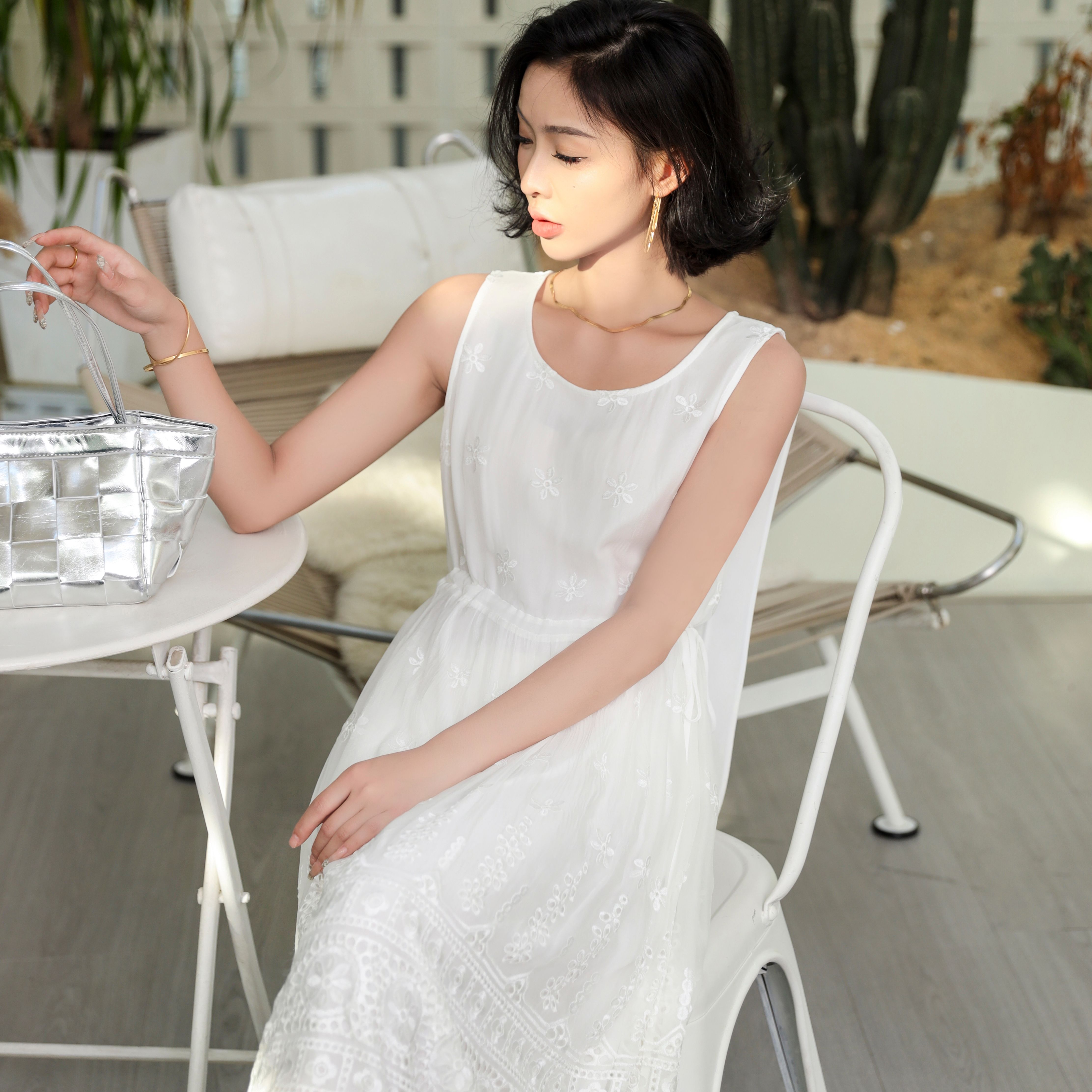 桑蚕丝连衣裙61039