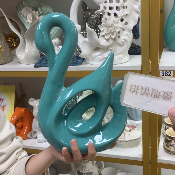 摆件微瑕陶瓷介意勿拍