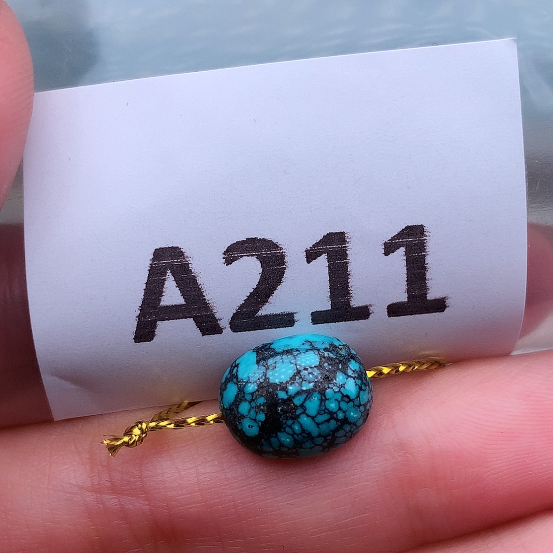 绿松石未镶嵌高瓷高色