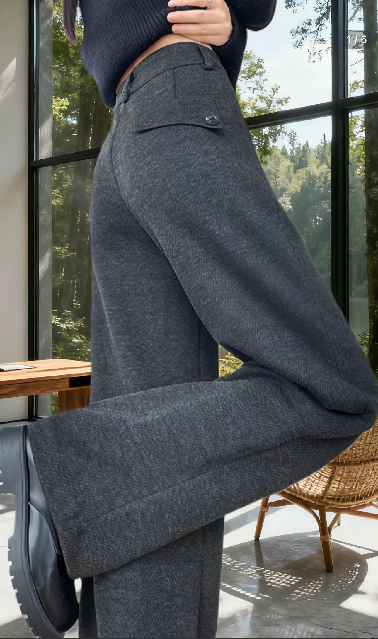 根据编码下单【0241-0250】主播过款后再下单，加厚毛呢裤