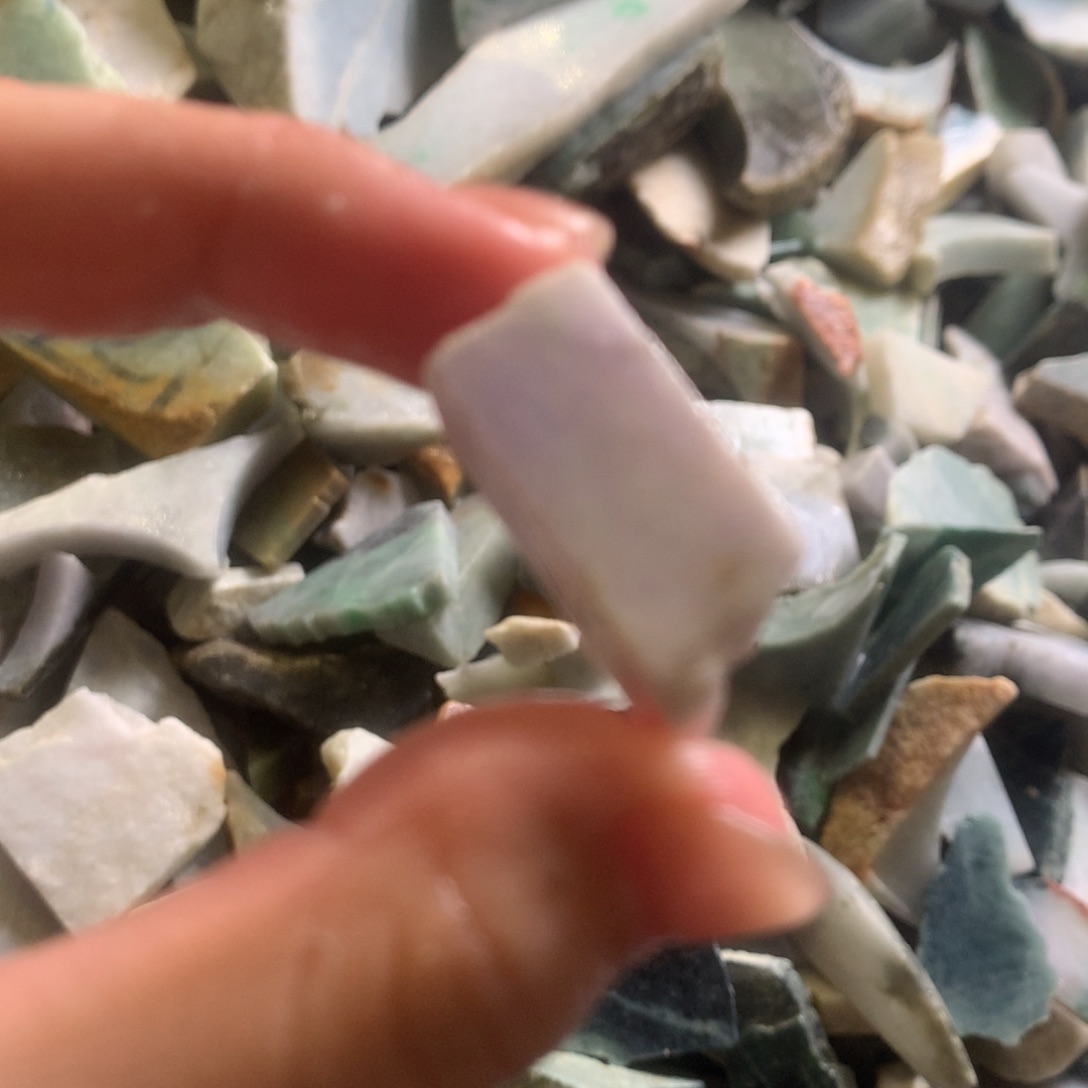 翡翠颈饰未镶嵌缅甸翡翠