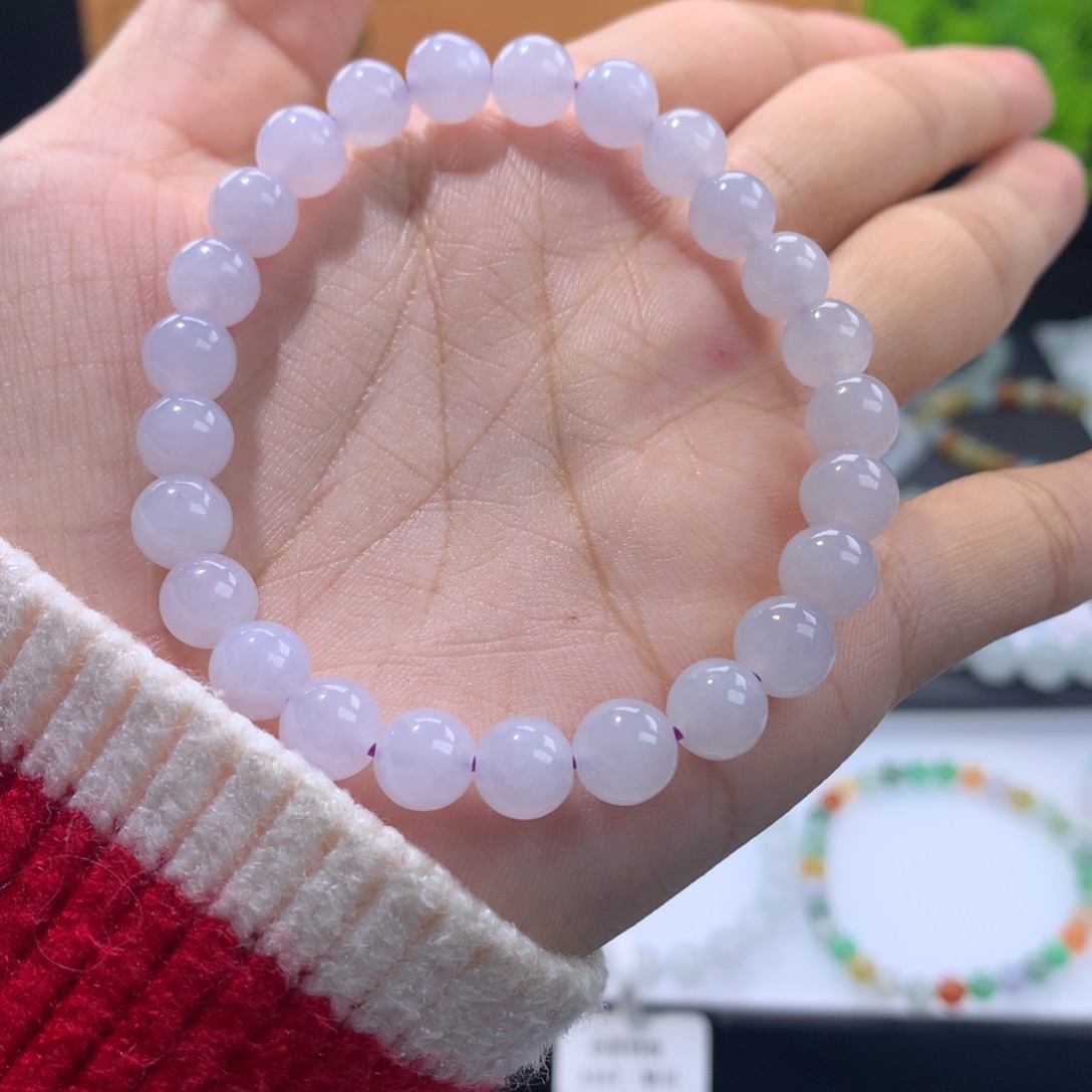 翡翠未镶嵌手链卡7