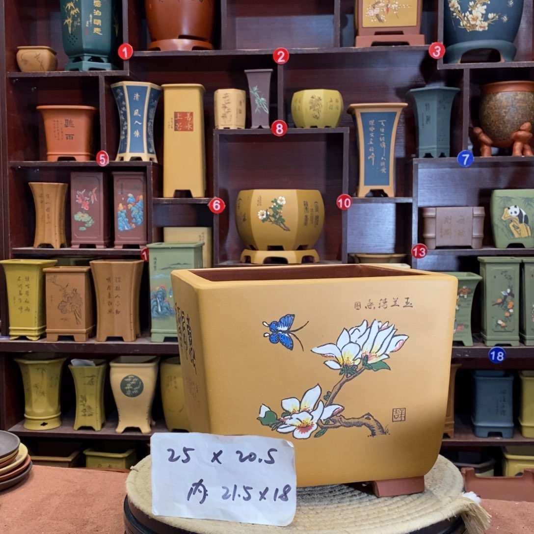 紫砂花盆紫砂艺术