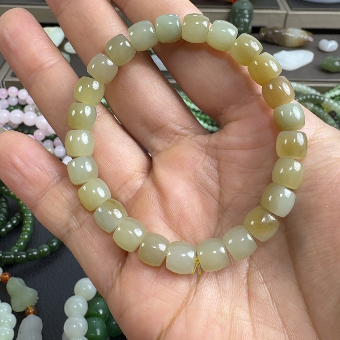 未镶嵌手串和田玉