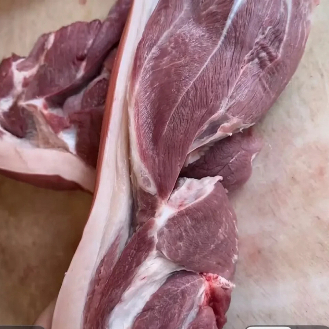 贵州高山熟食猪肉【后腿肉】不是熟食猪肉假一罚十）